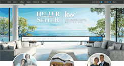 Desktop Screenshot of hellerthehomeseller.com